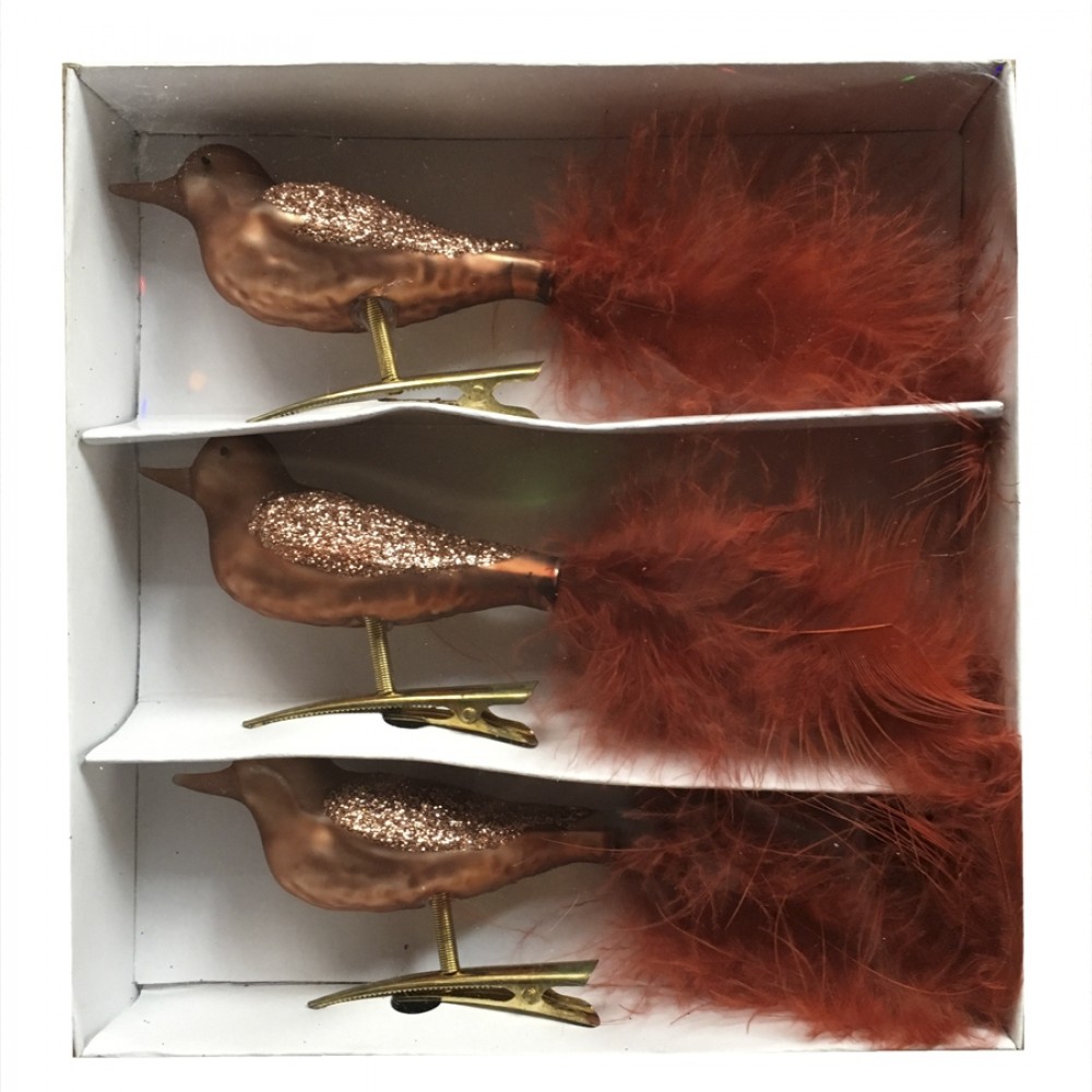 Glasfuglmedclipkobbermedfjer16cmsta3stk-31