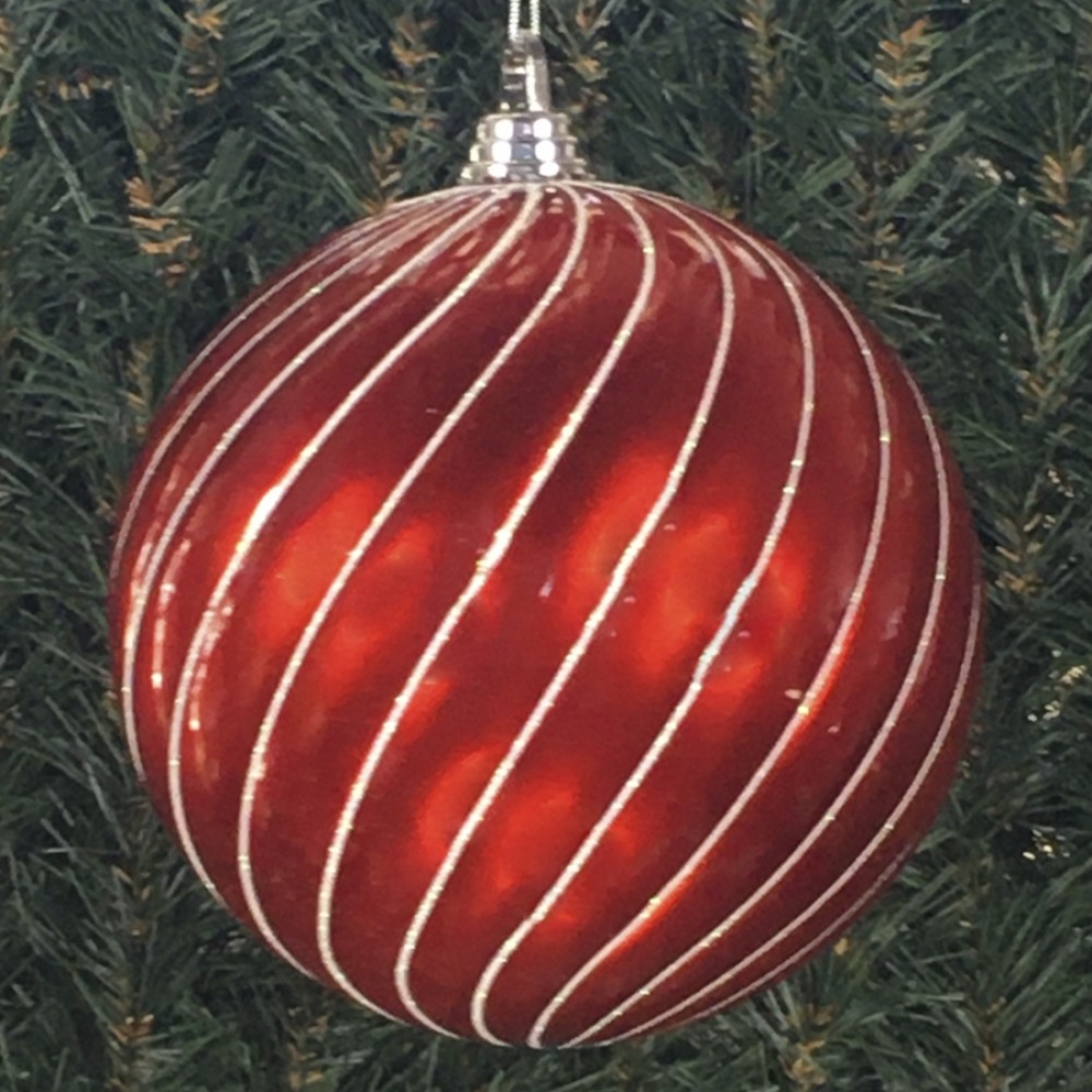 20cmjulekugleswirlperlemorrdmedhvidtglitter-31