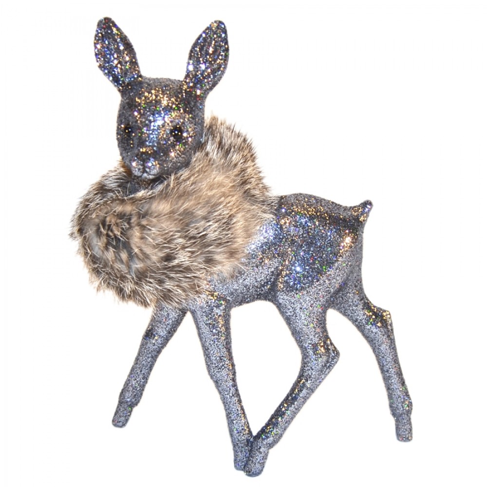 Bambi22x15cmgrglittermednaturpelskrave-31