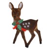 Bambi22x15cmbrunvelourmedglitterogkristtjrndeko-01
