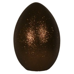 Påskeæg, stående, choko glitter, 35 cm