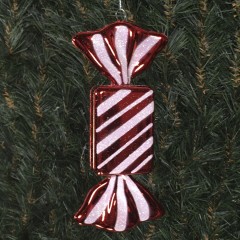 20 cm regtangulær slik, blank rød 